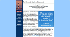 Desktop Screenshot of plymouthbrethren.com