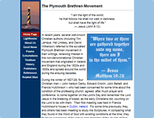 Tablet Screenshot of plymouthbrethren.com